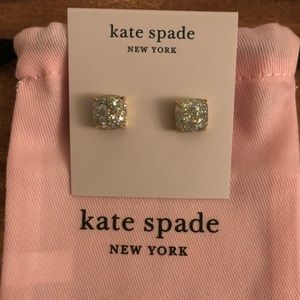 Kate Spade ♠️ Opal Glitter Earrings | NWT